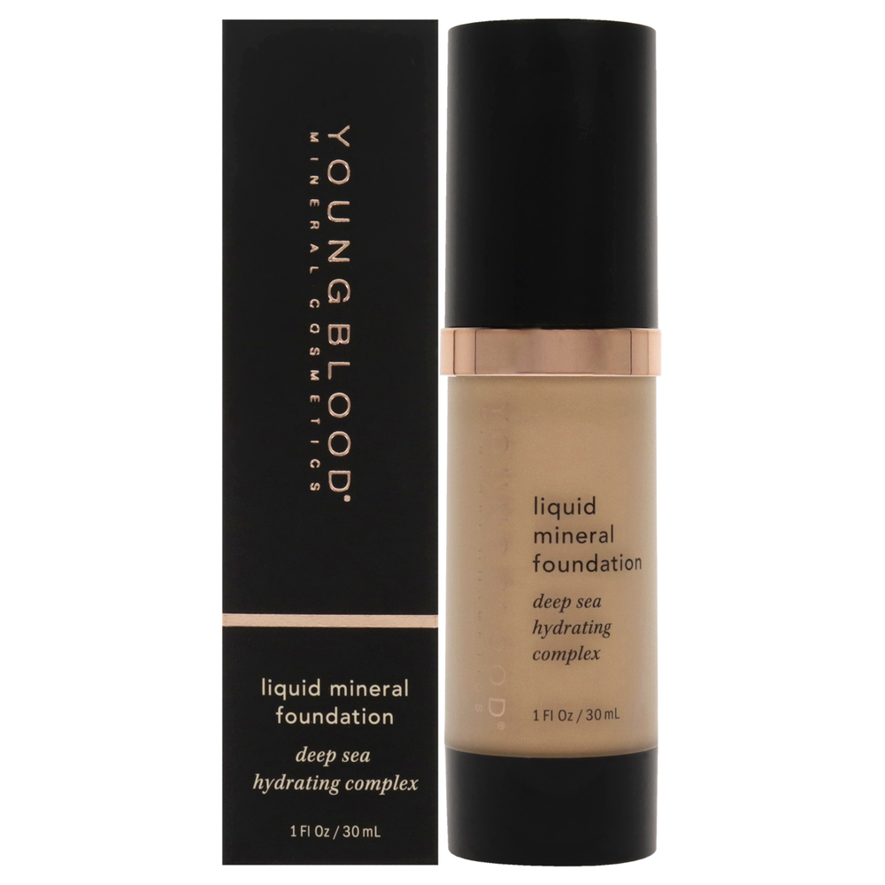 Liquid Mineral Foundation - Sun Kissed BY Youngblood for Women 1 oz Foundation
